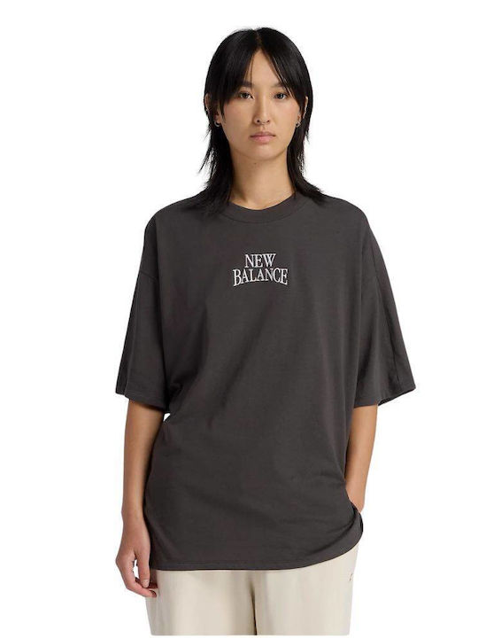 New Balance Women's Oversized T-shirt Black