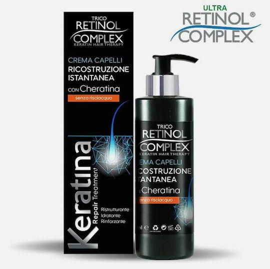 Trico Retinol Complex Cremă Pentru Păr Cu Keratină 100 Ml Unisex Păr Uscat
