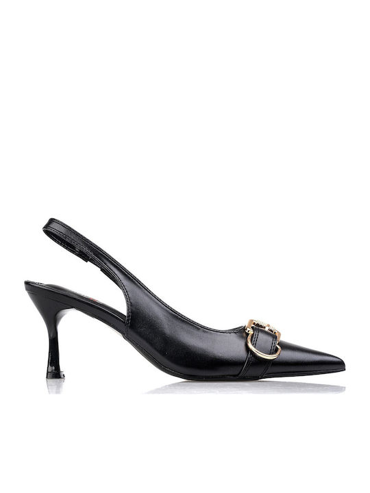 Fshoes Μυτερές Γόβες Μαύρες