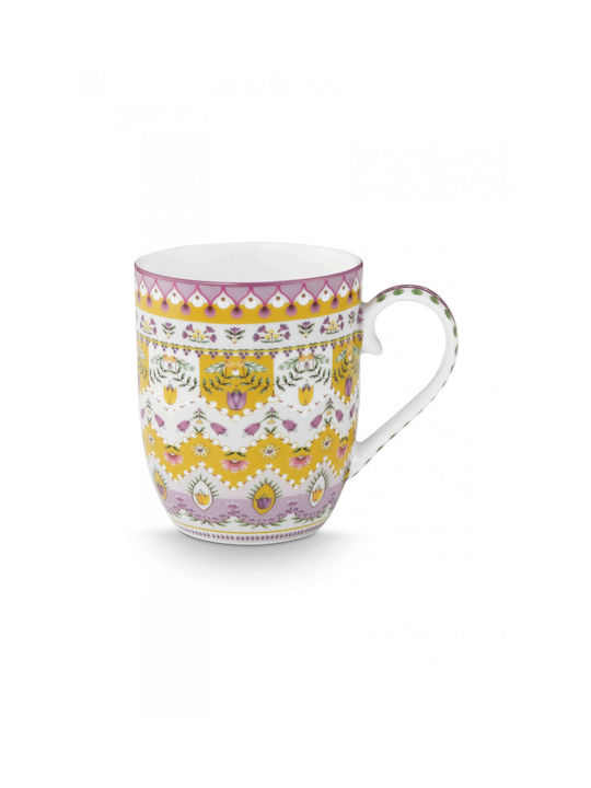 PiP Studio Lily & Lotus Mug Porcelain Multicolour 200ml