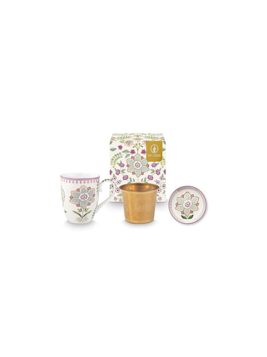 PiP Studio Lilly & Lotus Κούπα Κεραμική 365ml
