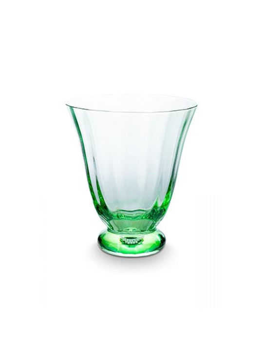 PiP Studio Ποτήρι Νερού από Γυαλί σε Πράσινο Χρώμα 280ml