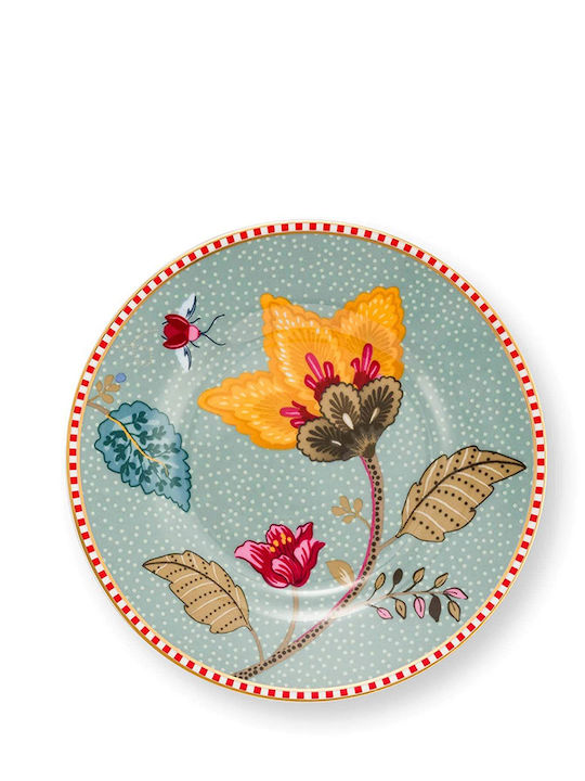 PiP Studio Blooming Tales Πιάτο Ρηχό Μπλε
