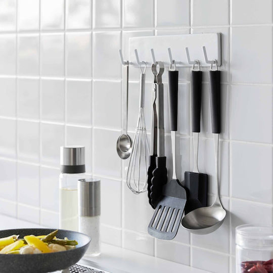 Yamazaki Wall Shelf Inox 25x6cm White