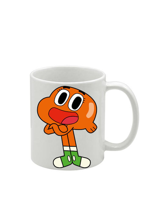 White Mug Amazing World Gumball