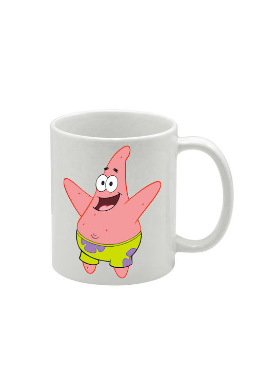 White SpongeBob Mug