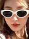 King Unisex Sunglasses with White Frame and Black Polarized Lens SUNKI345-SN041
