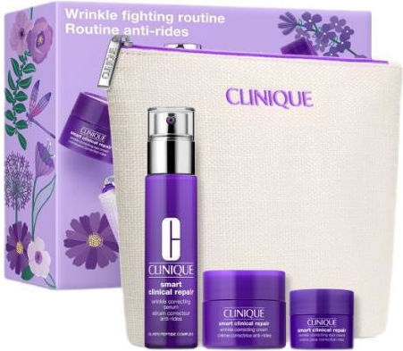 Clinique Wrinkle Fighting Routine Σετ Περιποίησης για Αντιγήρανση