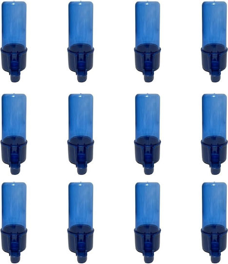 Automatische Vogelfütterung Wasserzufuhr 100ml in Blau