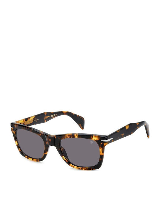 David Beckham Unisex Sunglasses with Burgundy H...