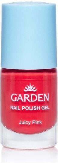 Garden Βερνίκι Νυχιών Μακράς Διαρκείας Juicy Pink 10.5ml