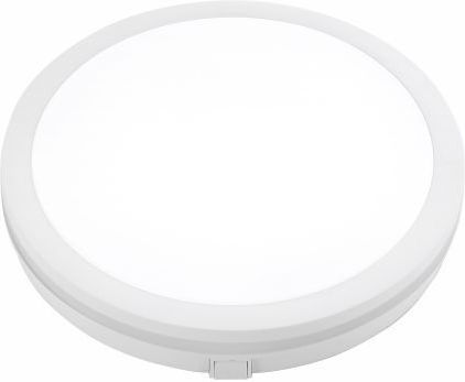 Spot Light Πλαφονιέρα Οροφής Μπάνιου Λευκή με Ενσωματωμένο LED