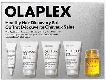 Olaplex The Healthy Hair Discovery Hair Treatment Set with Shampoo Conditioner & Oil 5 Pieces