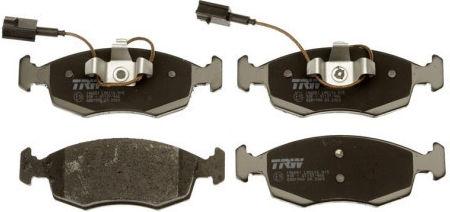 Vecvp1900 Brake Pads Front Syst.ate + Cal F Dob Str 00+ 04+ 4pcs+2cables.vector