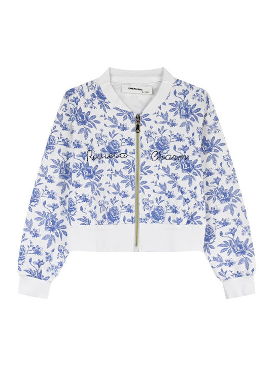 Kinder-Strickjacke Hellblau
