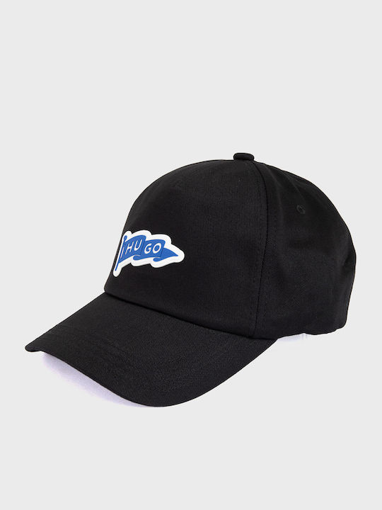 Hugo Cotton-twill Cap Logo-flag Jinko-flag Blac...