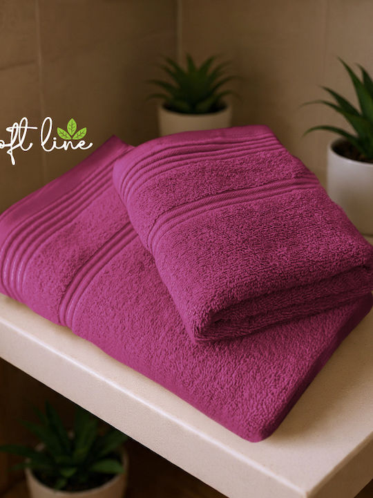 Cosy Life Πετσέτα Προσώπου Soft Line Σάπιο Μήλο...
