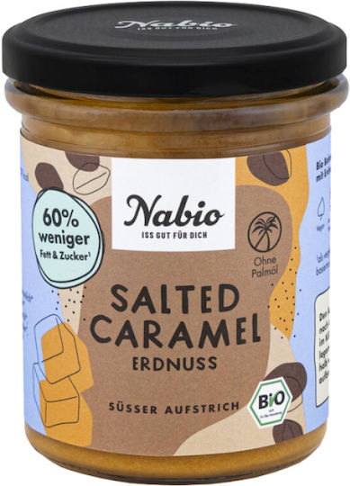 Organic Bread Spread Nabio with Salted Caramel & Pistachio 175gr