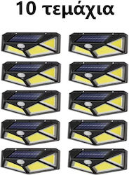 Set 10 Lampi Solare Montate Pe Perete Cu Senzor De Mișcare Set 10 Lampi Solare Montate Pe Perete Cu Senzor De Mișcare