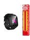 Easter Candle Round Black