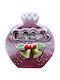 Gerakis Lumânare De Crăciun Roz 14x12.5cm
