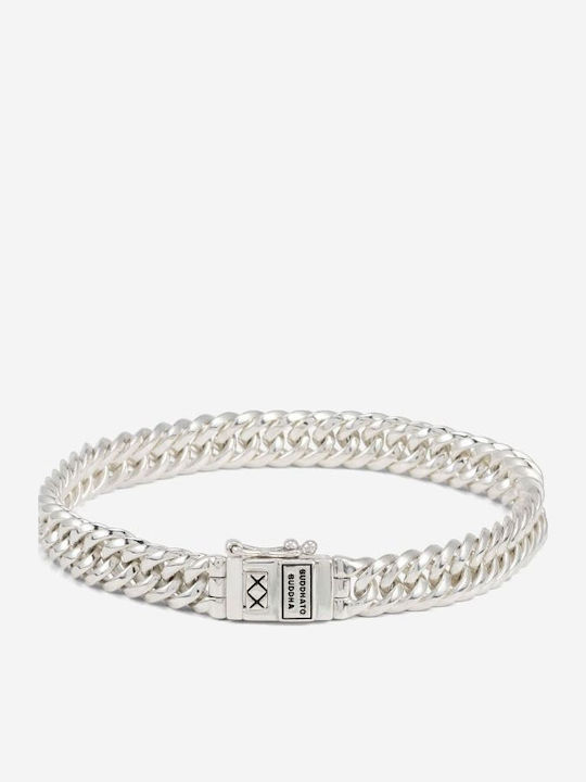 Buddha to Buddha Women's Silver Chain Bracelet 19cm