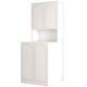 Hanah Home Ντουλάπι Μπάνιου Πλυντηρίου 73x70x183.5cm Λευκό