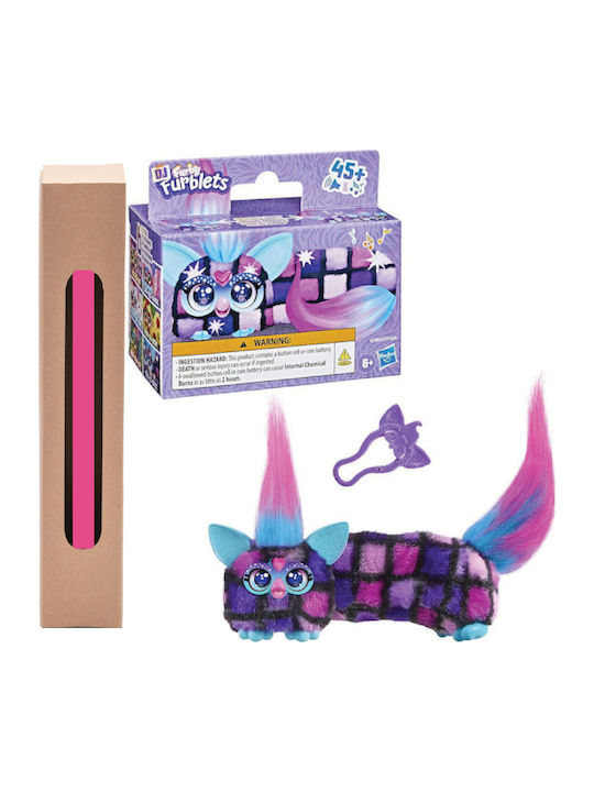 Easter Candle with Toy Furby Dj Furblets Dis-co-dazz Plush Hasbro