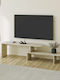 TV Stand Puzzle Travertine Beige M130xD35xH45cm