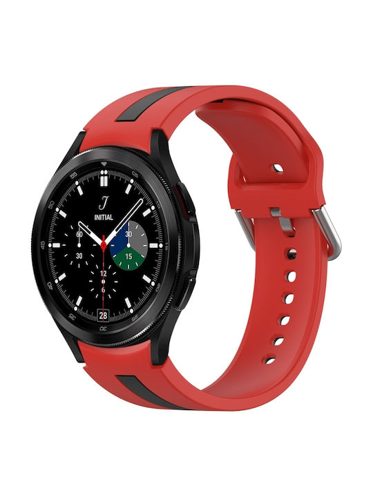Καουτσούκ Λουράκι Κόκκινο 46mm