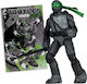 Action Figure Teenage Mutant Ninja Turtles Page Punchers - Donatello Black White & Green Red Platinum Edition Teenage Mutant Ninja Turtles 13cm