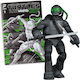 Action Figure Teenage Mutant Ninja Turtles Page Punchers - Leonardo Black White & Green Red Platinum Edition Teenage Mutant Ninja Turtles 13cm
