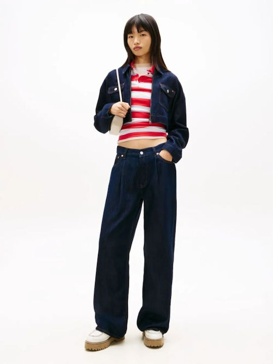 Tommy Hilfiger Blugi Damă Mid Rise în Croială Lejeră