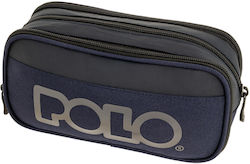 Polo Polo Gefüllte Stoff-Federmäppchen Blau Polo Polo Gefüllte Stoff-Federmäppchen Blau