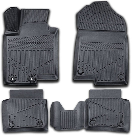 Set Față și Spate Covoare Auto 4 Bucăți pentru Hyundai Bayon Negre