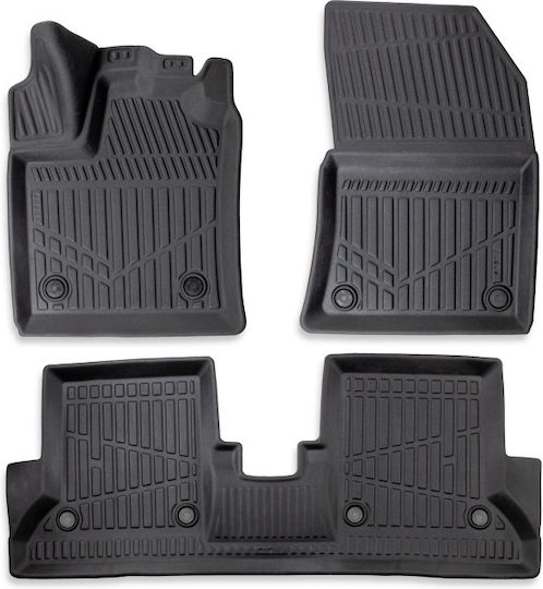 Set Față și Spate Covoare Auto 4 Bucăți pentru BMW Seria 1 / E87 2004-2010 Negre