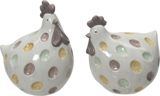 Terracotta Chicken 2 Designs 12x15.5x18.5cm
