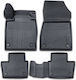 Set Față și Spate Covoare Auto 4 Bucăți Pentru Nissan Juke Ford Edge Negre