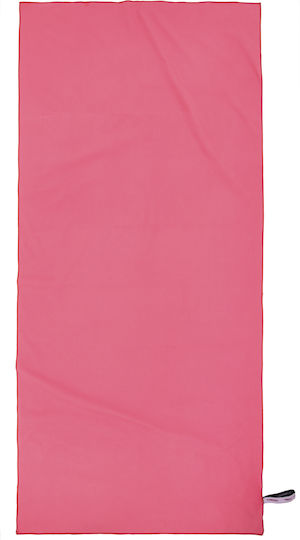 Greenwich Polo Club Πετσέτα Microfiber Σώματος 280gr/m² Ροζ 180x80εκ.