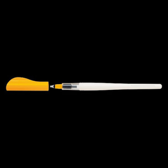 Pilot Calligraphy Fountain Pen Fine 2.4mm Orange with Orange Ink