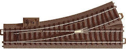 Trix 1×62612 Gauge H0 Left Turnout 188,3 Mm 7-13/32″ R2=437 5mm 17-7/32″ Curve 24.3° Trix 1×62612 Gauge H0 Left Turnout 188,3 Mm 7-13/32″ R2=437 5mm 17-7/32″ Curve 24.3°