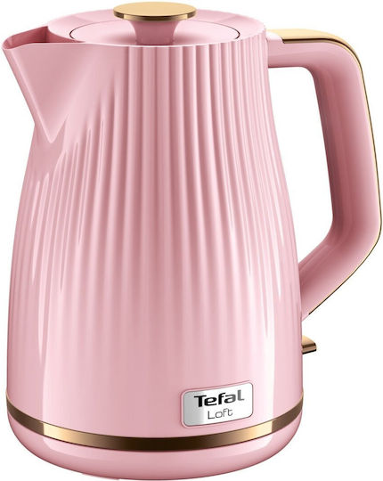 Tefal Loft Fierbător de Apă 1.7l 2400W Roz