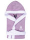 Greenwich Polo Club Kids Bathrobe Essential Purple Hooded