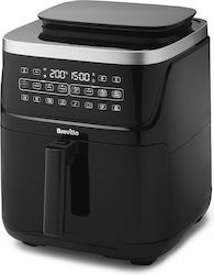 Breville 7lt Schwarze Heißluftfritteuse 2085265 Breville 7lt Schwarze Heißluftfritteuse 2085265
