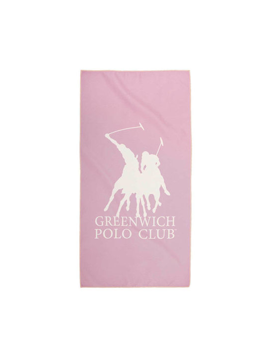 Greenwich Polo Club Fitnesshandtücher mit Mikrofaser Rosa 45x90cm