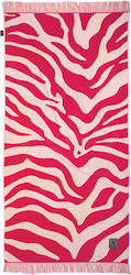 Greenwich Polo Club Beach Towel Cotton Magenta Taupe Greenwich Polo Club Beach Towel Cotton Magenta Taupe