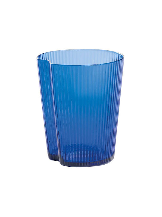 Zafferano Handy Set Water Glasses Made of Glass in Blue Colour 335ml 6 Pieces