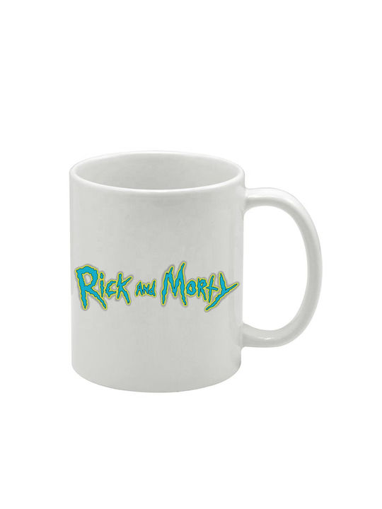 Λευκή Κούπα Rick Morty