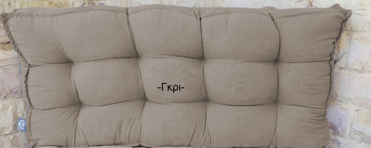 Natural Home Floor Pillow Dark Gray 40x95cm