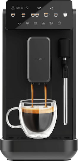Cecotec Cremmaet Espressor Automat 2330W Presiune 19 Bar cu Râșniță Negru